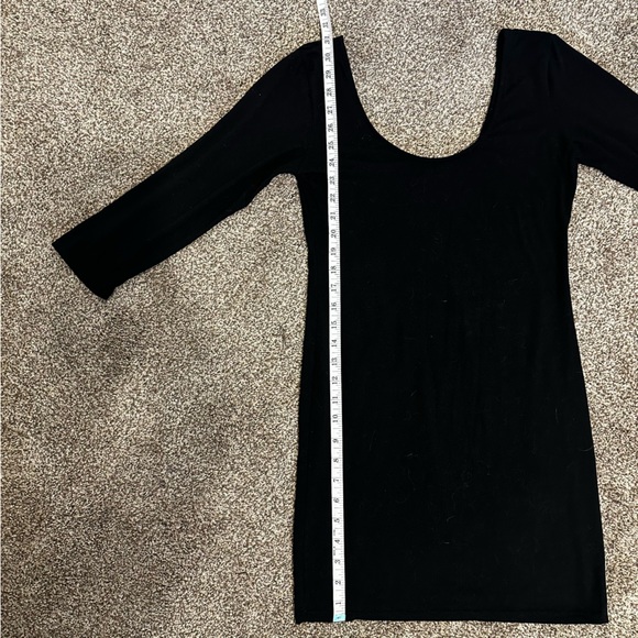 NanaMacs Black Bodycon Dress - Picture 5 of 6